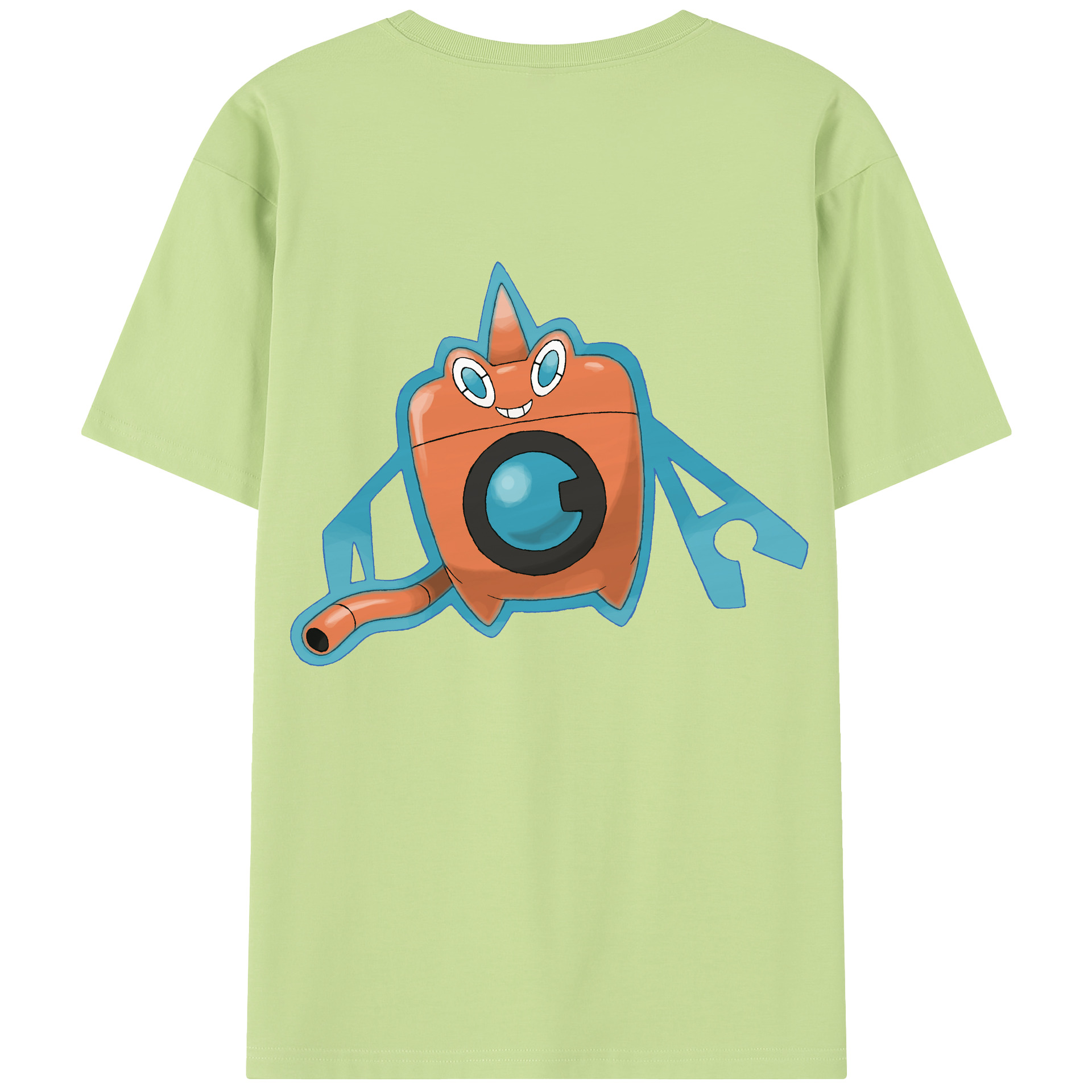 （画像用） ポケットモンスター Pokémon 綿100％半袖Tシャツ（背面プリント）